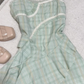 Pretty A Line Spaghetti Straps Satin Ruffles Short Homecoming Dress 17th Birthday Outfits C4616