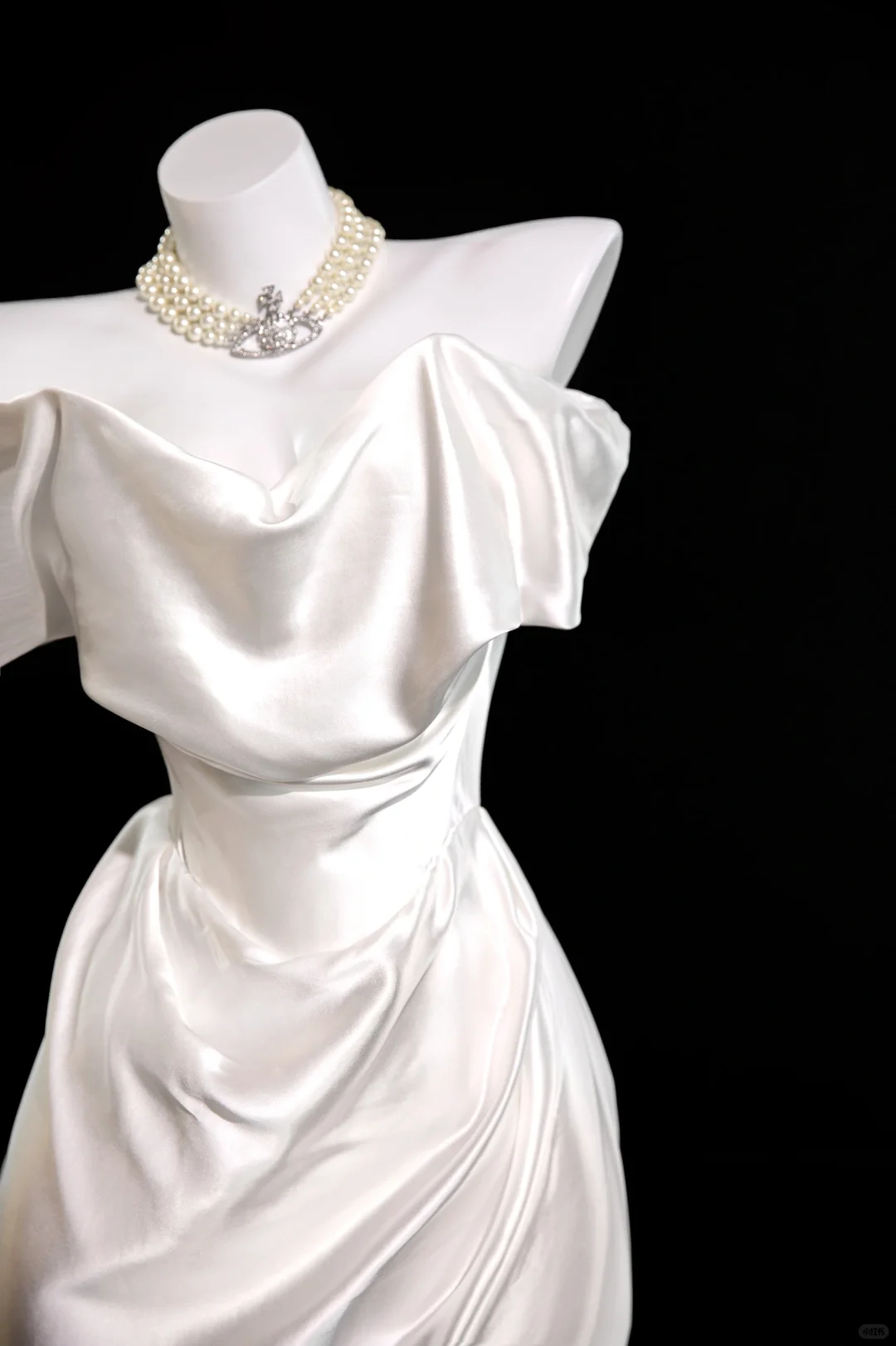 Robe de bal longue en satin, simple et élégante, style sirène, épaules dénudées, C4648