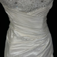 Classy A Line Strapless Satin Beads Pleated Short Homecoming Dress 19th Birthday Outfits C4662