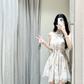 Classy A Line Halter Satin Short Homecoming Dress 20th Birthday Outfits C4692