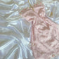 Sweet Pink A Line Spaghetti Straps Satin Lace Short Homecoming Dress 16th Birthday Outfits C4708