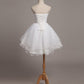 Sweet 16th White Ball Gown Satin Tulle Lace Short Homecoming Dress Birthday Outfits C4746