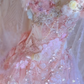 Gorgeous A Line Chiffon Tulle Sequin Beads Flower Short Homecoming Dress 18th Birthday Outfits C4780