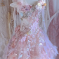 Gorgeous A Line Chiffon Tulle Sequin Beads Flower Short Homecoming Dress 18th Birthday Outfits C4780