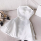 Cute A Line Spaghetti Straps Short Birthday Dress White Homecoming Dresses C481