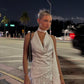 Chic A Line Halter Satin Sequin Short Homecoming Dress 22th Birthday Outfits C4824