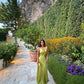 Robe de bal longue en satin vert, jolie robe fourreau trapèze à bretelles spaghetti, robe de soirée C4874