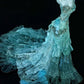 Superbe robe de bal longue sirène asymétrique en tulle et dentelle avec perles C4883
