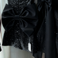 Sparkly A Line Strapless Satin Sequin Backless With Bow Short Homecoming Dress 19th Birthday Outfits C4893