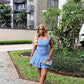 Chic A Line U Neck Satin Short Homecoming Dress 19th Birthday Outfits C4913