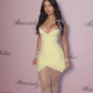 Sexy A Line Spaghetti Straps Chiffon Short Homecoming Dress 21th Birthday Outfits C4935