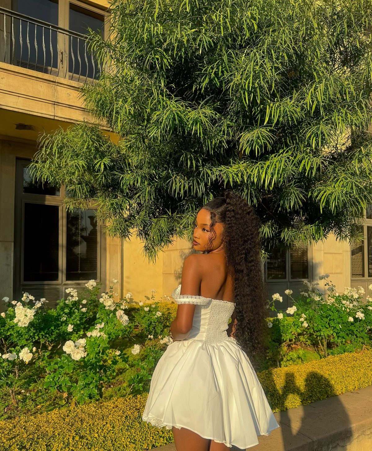 Pretty A Line Off The Shoulder White Satin Short Homecoming Dress 20th Birthday Outfits C4942
