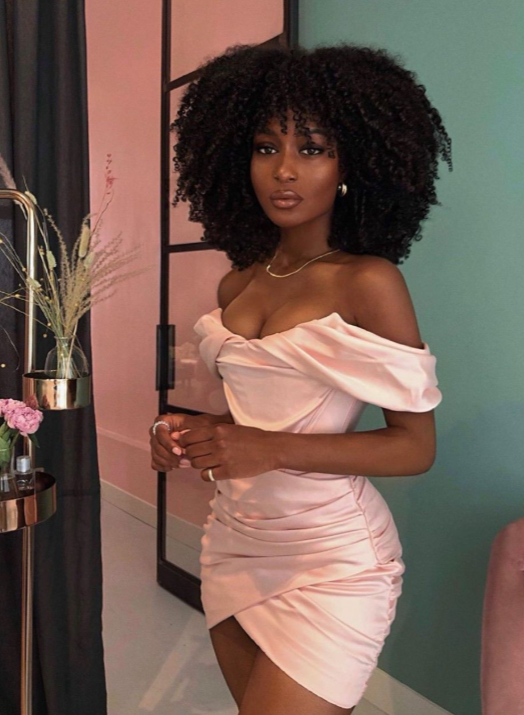 Pink Mermaid Off The Shoulder Satin Pleated Short Homecoming Dress 18th Birthday Outfits C4977