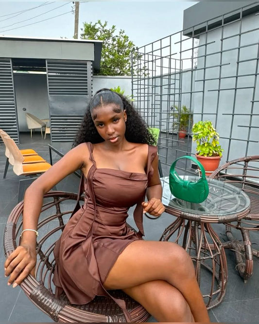 Chic A Line Spaghetti Straps Satin Ruffles Short Homecoming Dress 21th Birthday Outfits C5019