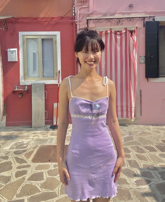 Pretty A Line Spaghetti Straps Lilac Satin Short Homecoming Dress 19th Birthday Outfits C5062
