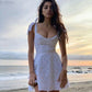 Chic A Line Spaghetti Straps Satin Short Homecoming Dress 18th Birthday Outfits C5068