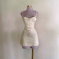 Classic A Line Spaghetti Straps Satin Short Homecoming Dress 20th Birthday Outfits C5113
