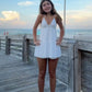 Charming A Line Halter Satin Short Homecoming Dress 17th Birthday Outfits C5159