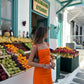 Modest  Orange A Line Spaghetti Straps Satin Short Homecoming Dress 18th Birthday Outfits C5176
