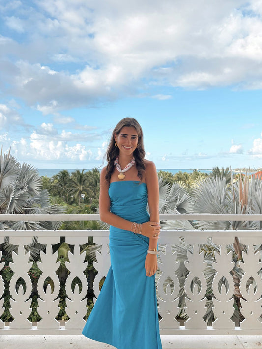 Robe de bal longue plissée en satin, simple, style sirène, sans bretelles, robe de soirée C5352