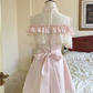 Pretty A Line Pink Satin Lace Short Homecoming Dress 16th Birthday Outfits C5448