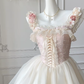 Sweetheart A Line Square Satin Chiffon Flowers Short Homecoming Dress 16th Birthday Outfits C5453