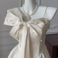 Cute A Line Spaghetti Straps Satin Beads Short Homecoming Dress 17th Birthday Outfits C5454