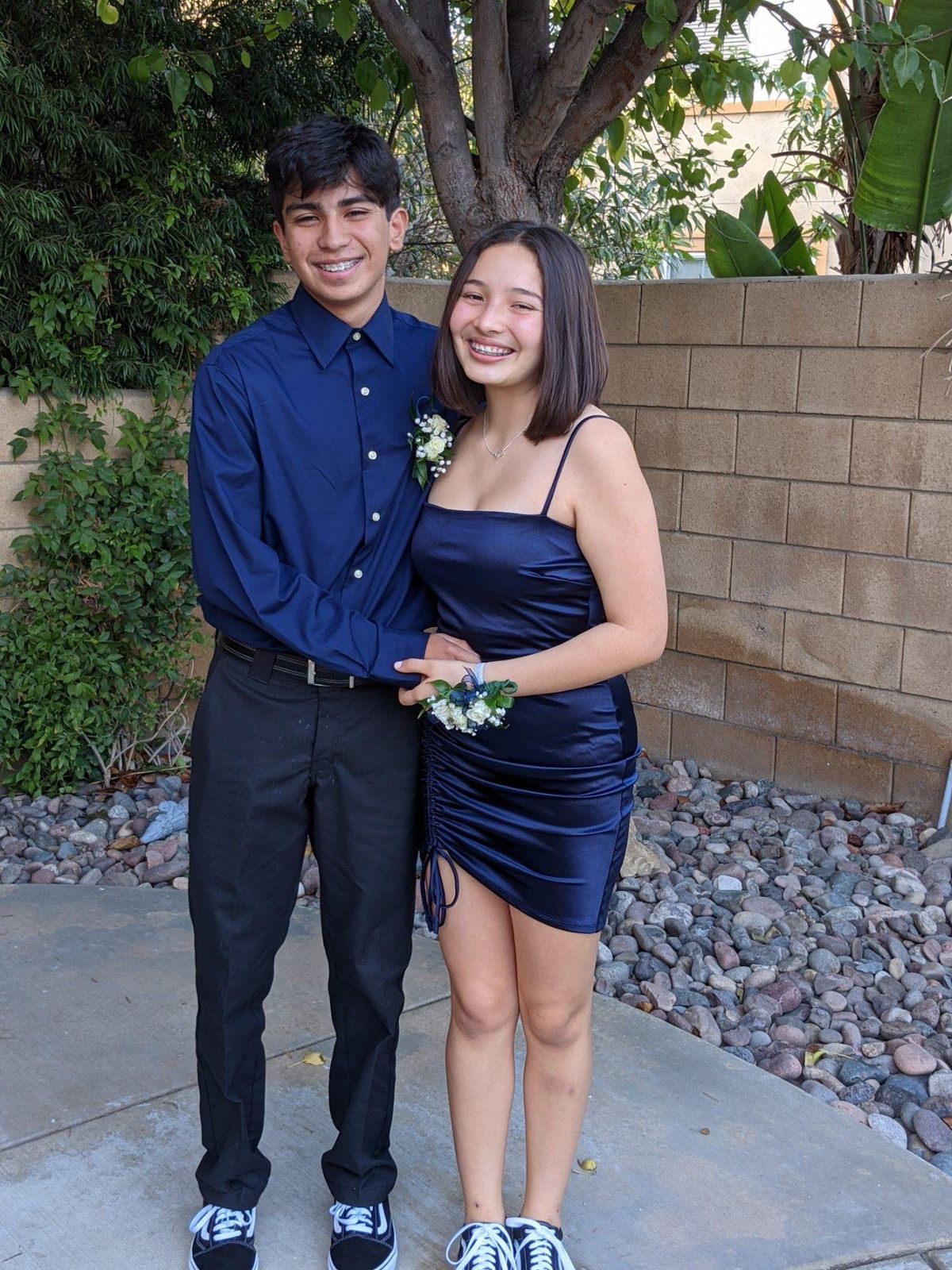Elegant Mermaid Spaghetti Straps Navy Satin Short Homecoming Dress 19th Birthday Outfits C5657