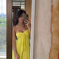 Robe de soirée courte en mousseline de soie à bretelles spaghetti, coupe trapèze, tenue unique pour 19e anniversaire, C5665