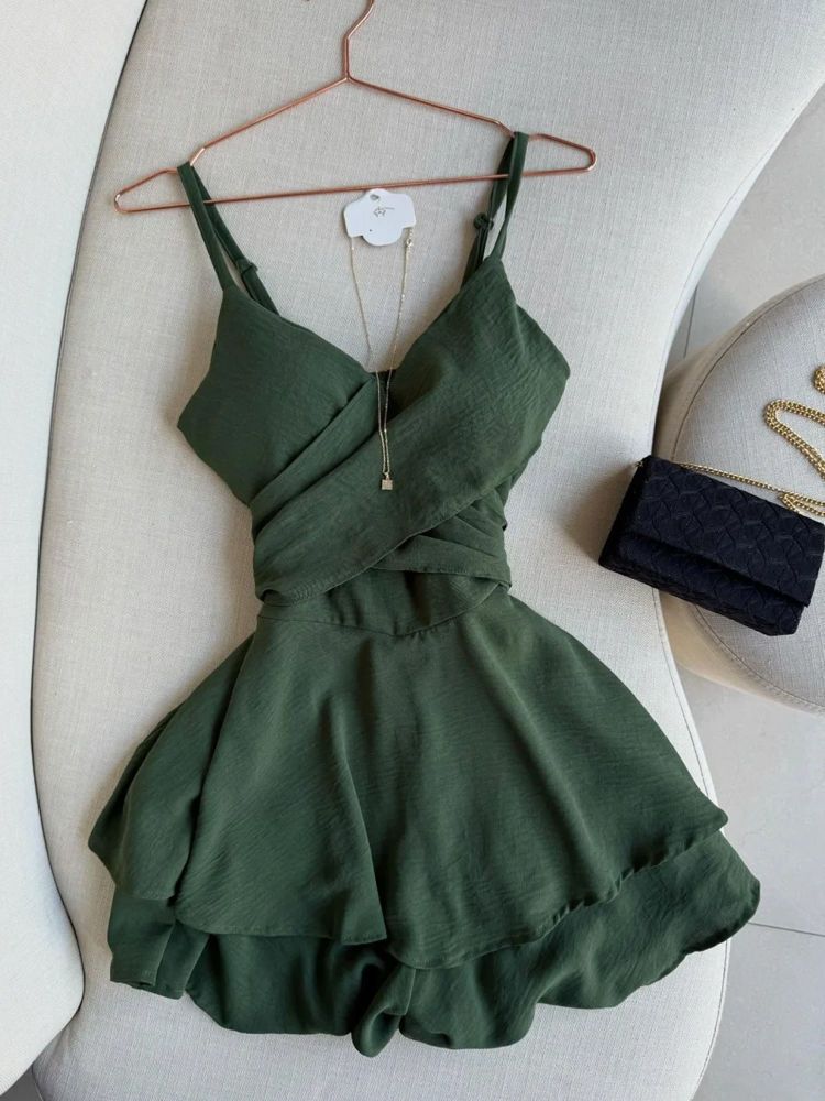 Pretty A line Spaghetti Straps Satin Short Homecoming Dress 17th Birthday Outfits C5722