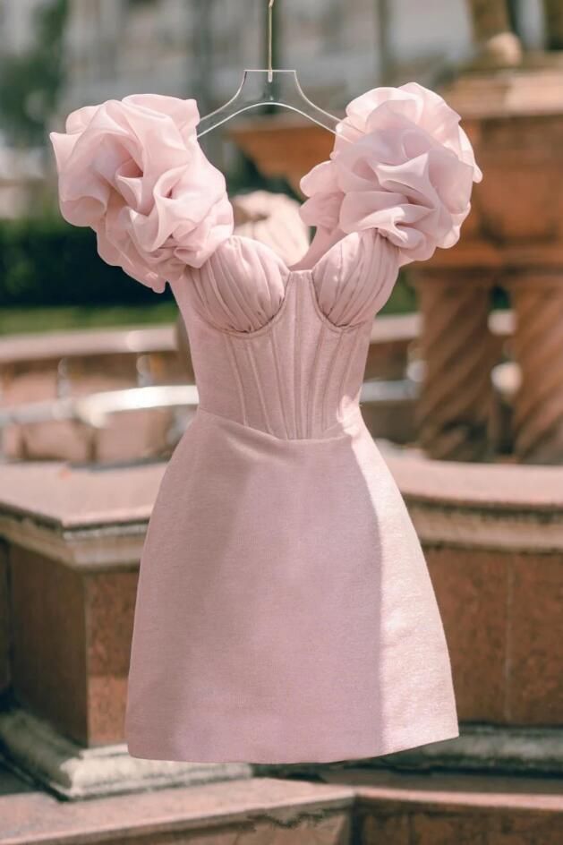 Superbe robe courte Hoco Corset robe de soirée tenues de soirée C574