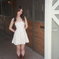 Cute A Line U Neck Satin Short Homecoming Dress 18th Birthday Outfits C5773