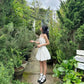 Cute Halter A Line Satin Short Homecoming Dress 17th Birthday Outfits C5774