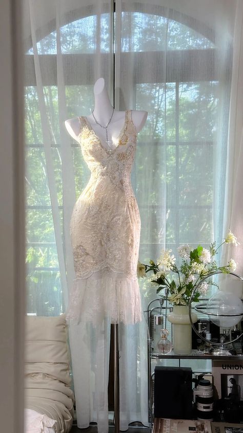 Gorgeous Mermaid V Neck Tulle Lace Short Homecoming Dress 21th Birthday Outfits C5805