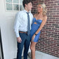 Chic Mermaid Sweetheart Satin Short Homecoming Dress 20th Birthday Outfits C5814