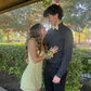 Shiny A Line Spaghetti Straps Pastel Yellow Sequin Short Homecoming Dress 18th Birthday Outfits C5822