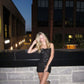 Glitter Mermaid Strapless Black Sequin Short Homecoming Dress 20th Birthday Outfits C5830