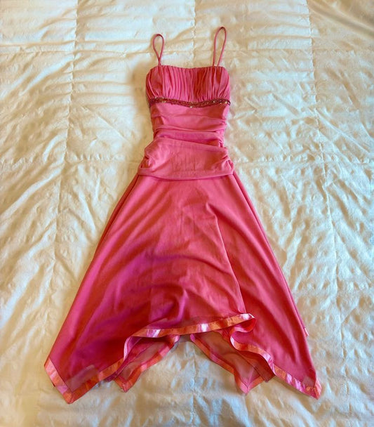 Style Classy A Line Spaghetti Straps Chiffon Short Homecoming Dress 20th Birthday Outfits C5869