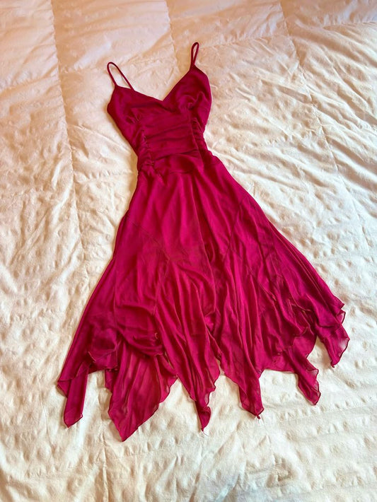 Simple Style A Line Spaghetti Straps Chiffon Short Homecoming Dress 20th Birthday Outfits C5870