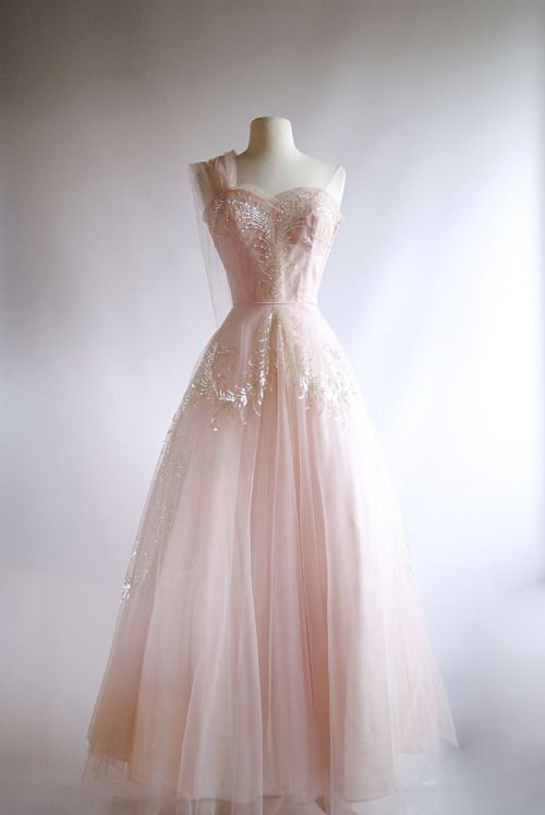 Lovely A Line One Shoulder Tulle Sequin Long Prom Dress,Formal Dress C5936