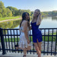 Glitter Mermaid Spaghetti Straps Royal Blue Satin Sequin Short Homecoming Dress 20th Birthday Outfits C5973