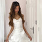 Simple Elegant A Line Halter Satin Short Homecoming Dress 19th Birthday Outfits C5974