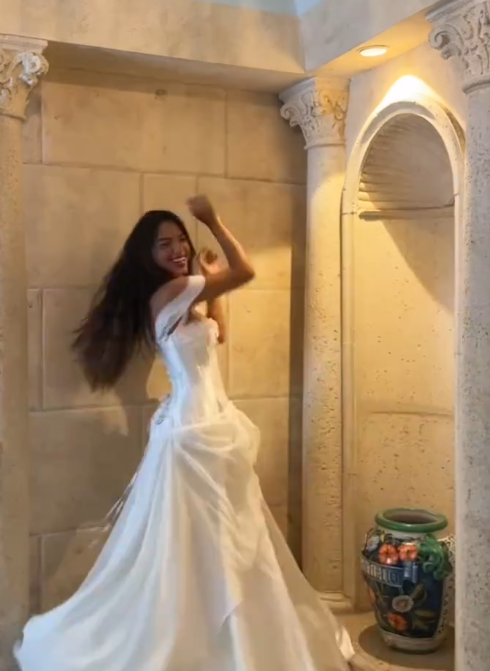 Princess A Line Off The Shoulder Satin Chiffon Long Prom Dress,Formal Dress C6016