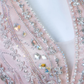 Gorgeous Mermaid Halter Light Pink Satin Beaded Long Prom Dress,Formal Evening Dress C6019