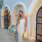 Sparkly Mermaid One Shoulder Sequin Long Prom Dress, Evening Dress C6067