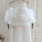 Cute Ball Gown Tulle With Train Flower Girl Dress C6094