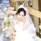 Sweet A Line Tiered Tulle Flower Girl Dress C6098