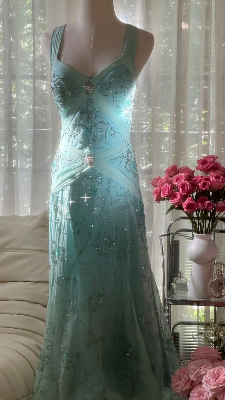 Gorgeous Mermaid Sweetheart Chiffon Sequin Beaded Long Prom Dress, Evening Dress C6113