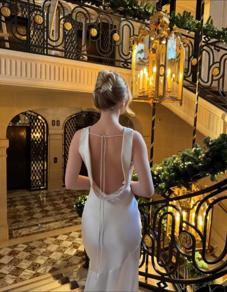 Formal Mermaid Satin Long Prom Dress, Evening Dress C6126