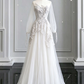 Unique Strapless Tulle Ball Gown Beaded Shiny Prom Dress Sweet 16 Dress C613